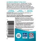 Ultimate Omega – One Daily – 1,075 MG Fish Oil – Lemon (30 Softgels)