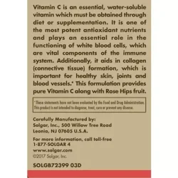 Vitamin C With Rose Hips - 1,000 MG (250 Tablets)