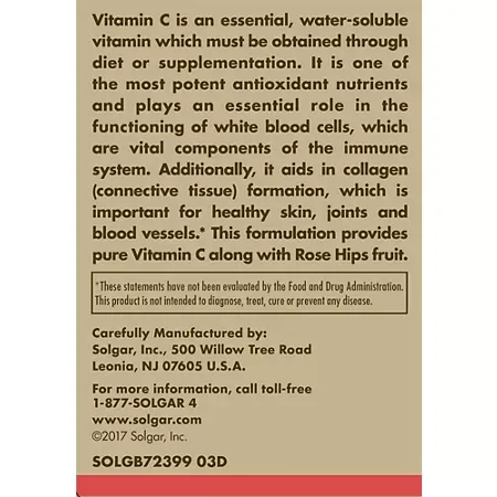 Vitamin C With Rose Hips - 1,000 MG (250 Tablets) 2 Vitamin C With Rose Hips - 1,000 MG (250 Tablets)