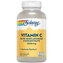 Vitamin C with Bioflavonoid Concentrate + Rose Hips & Acerola - 1,000 MG (250 Capsules)