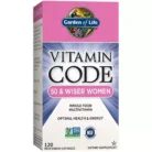 Vitamin Code 50 & Wiser Women – Raw Whole Food Multivitamin (120 Vegetarian Capsules)
