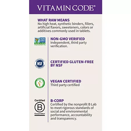 Vitamin Code Raw Whole Food Zinc (60 Vegan Capsules) 2 Vitamin Code Raw Whole Food Zinc (60 Vegan Capsules)