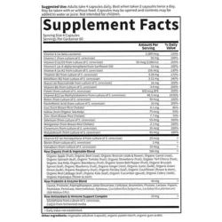 Vitamin Code Women – Raw Whole Food Multivitamin (240 Vegetarian Capsules)