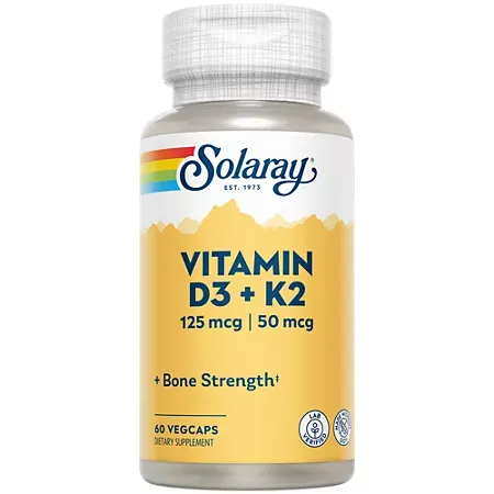 Vitamin D3 & K2 - 5,000 IU D-3 (60 Vegetarian Capsules) Vitamin D3 & K2 - 5,000 IU D-3 (60 Vegetarian Capsules)