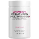 Women's Fermented Multivitamin with 25+ Daily Vitamins, Vegan & Organic Whole Foods (120 Capsules)