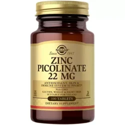 Zinc Picolinate - 22 MG (100 Tablets)